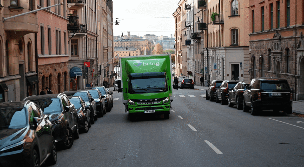 Bring elektrifierar med kompakta FUSO eCanter