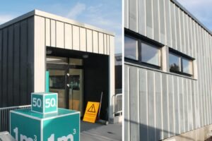 Återbrukad zinkplåt från Moderna Museet får möjlighet att leva vidare