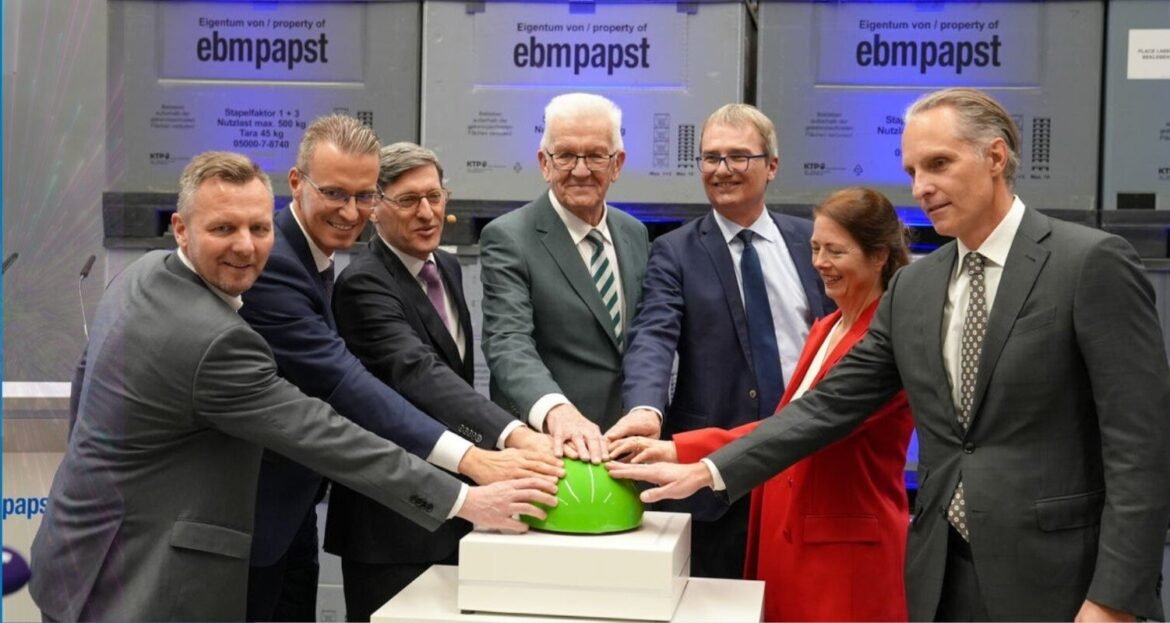 ebm-papst HighSpeed Technical Center banar väg för hållbara innovationer.