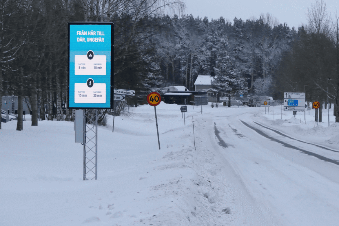 Piteå kommun tar nya grepp för att inspirera hållbara resvanor