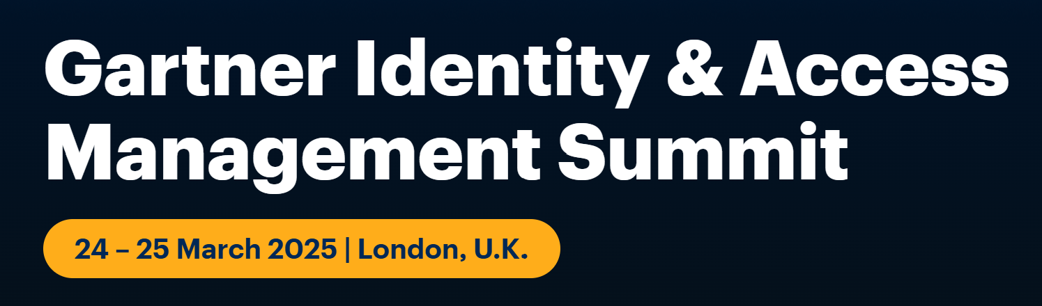 Gartner Identity & Access Management Summit