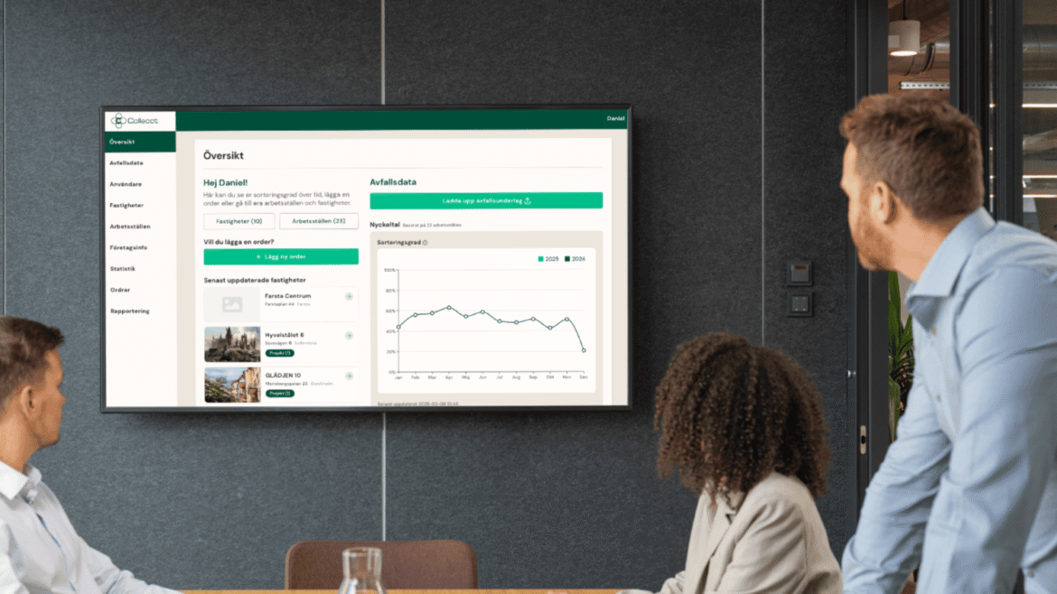 Collecct lanserar ny insamlingsfunktion i Waste Data – revolutionerar hanteringen av avfallsdata