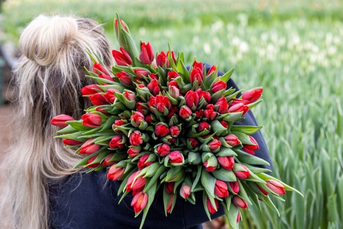 Kvinnliga ledare tar plats inom tulpanbranschen