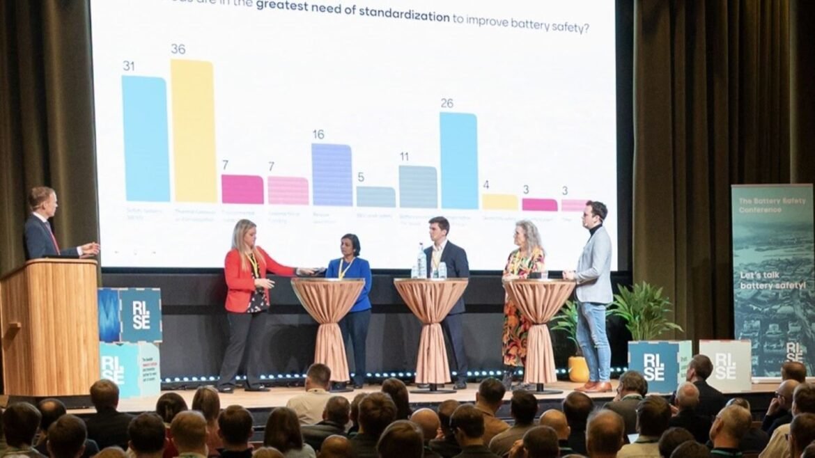 Batterisäkerhet i fokus – ny konferens drog batterieliten till Göteborg