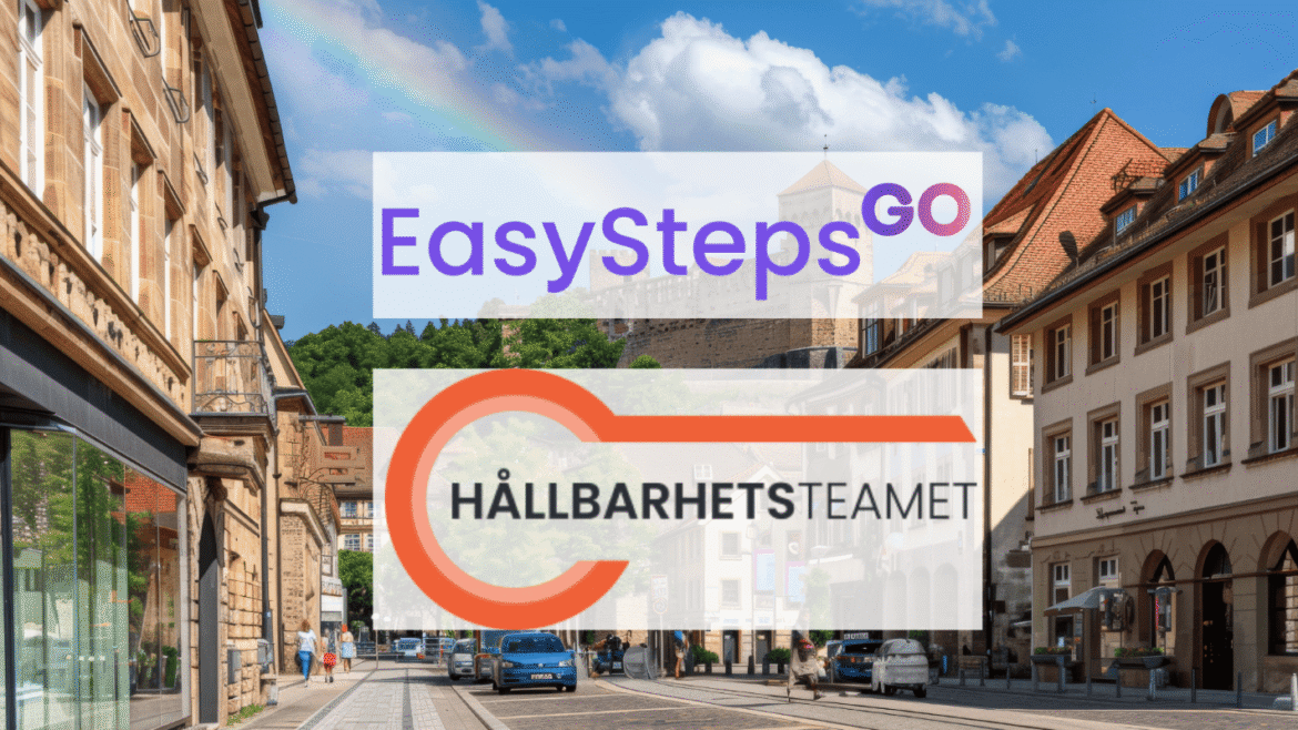 EasySteps GO och Hållbarhetsteamet har inlett ett samarbete för en hållbar framtid