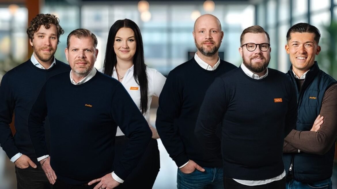 Nya säljteam på plats hos Pmflex