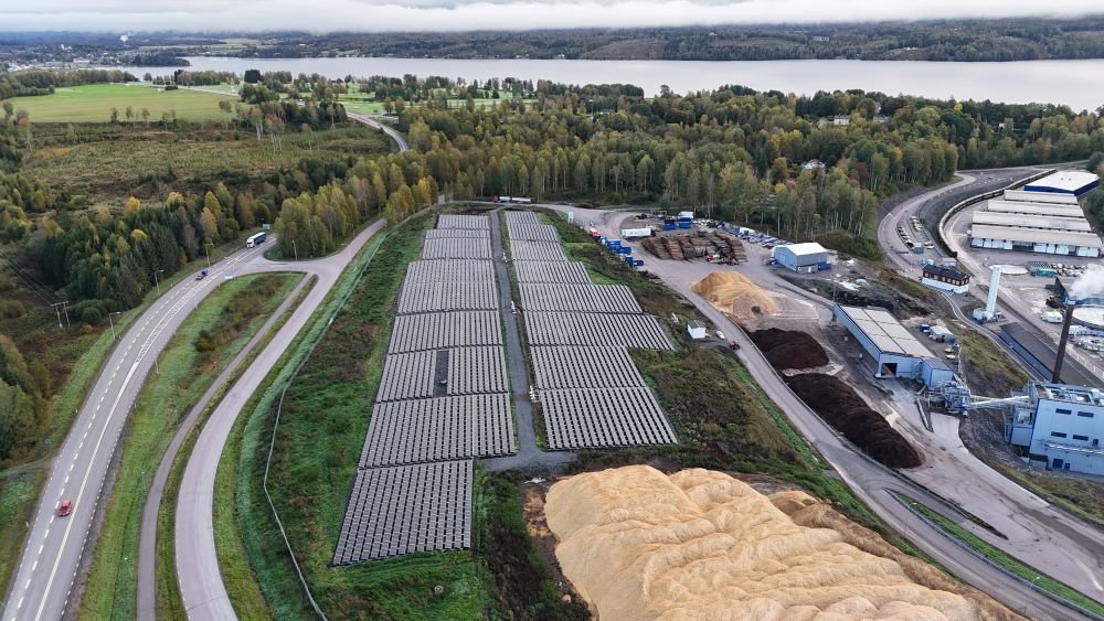 Deponi blev grunden för egen solpark i Rottneros