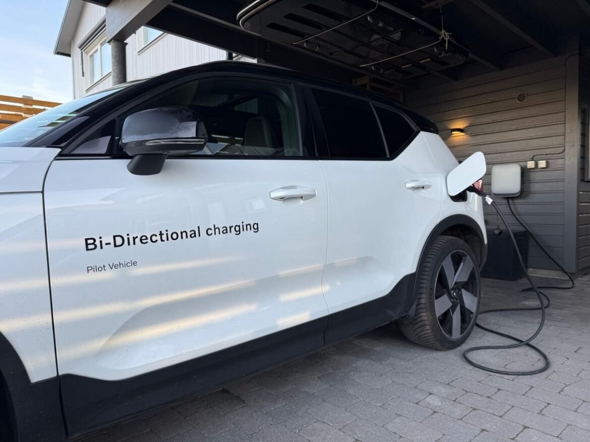 Genombrott för V2G-teknik: Första gången elbilsbatterier levererar effekt direkt till lokal effekthandel