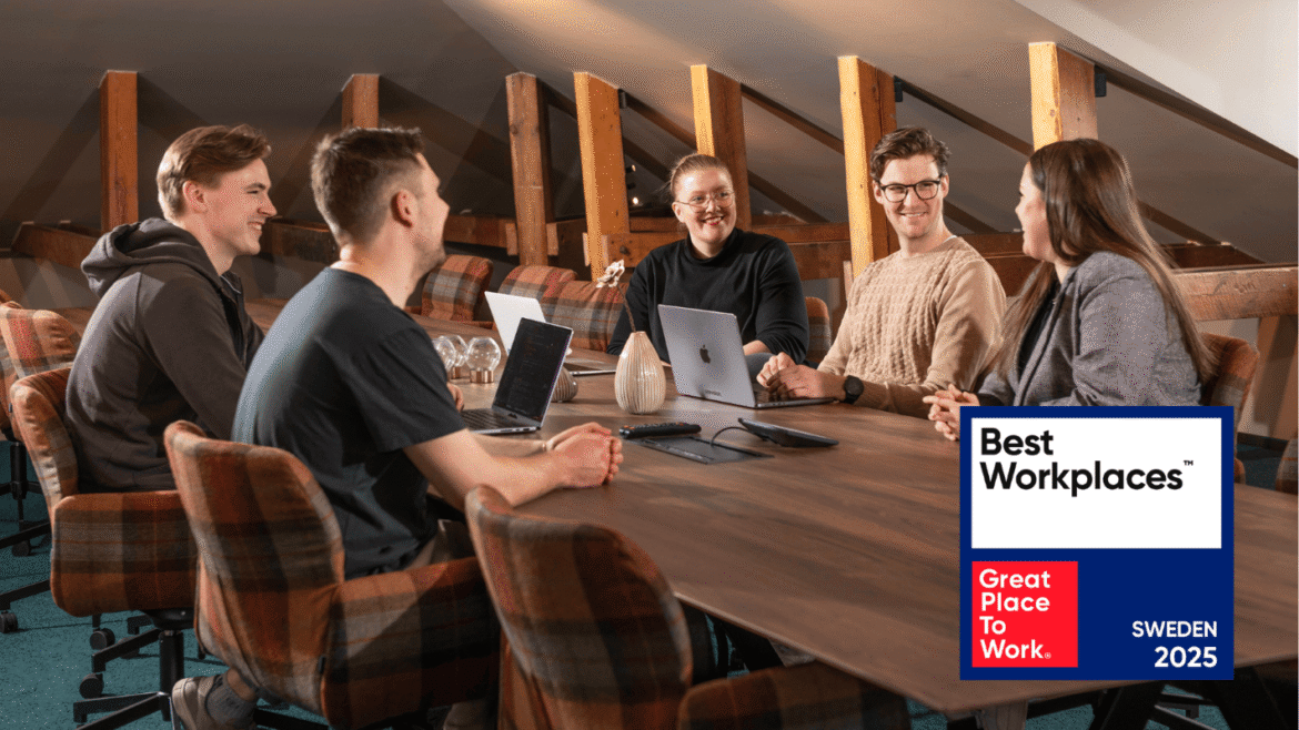 Sitevision rankas som en av Sveriges bästa arbetsplatser 2025