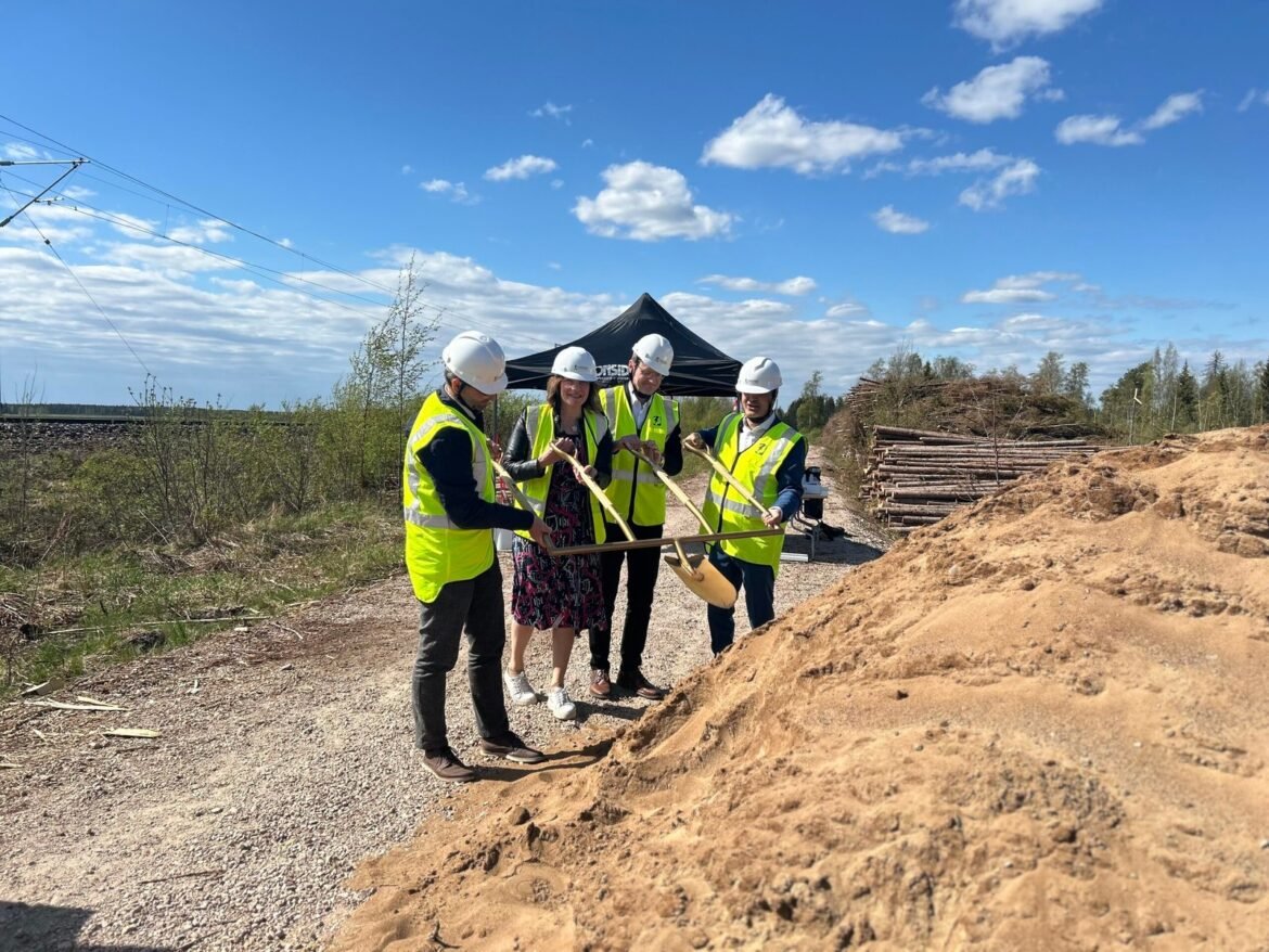 Byggnation av batterilagringscenter i Nivala har inletts