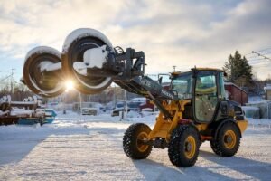 Volvo L25 Electric gör två maskiners jobb på Euromaint