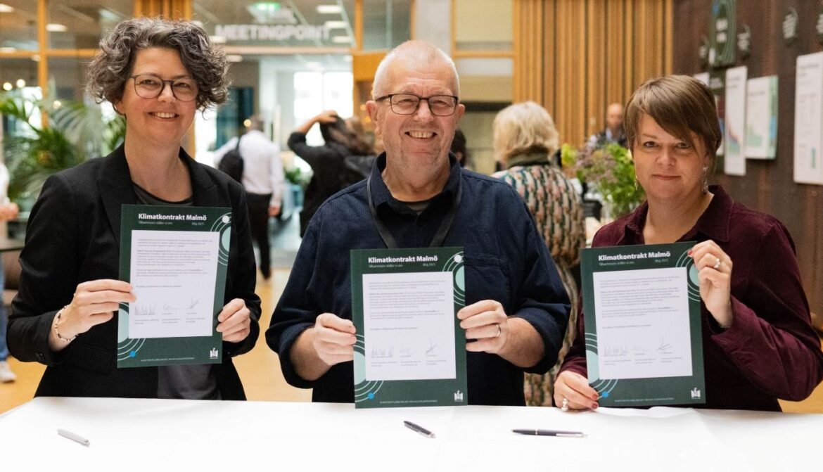 MoveByBike signerar Klimatkontrakt Malmö – bidrar till klimatneutral stad 2030