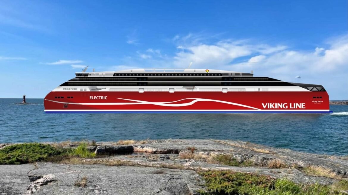 Skiss Viking Lines konceptfärja Helios