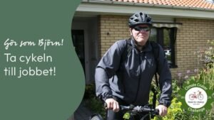 Från transport till livsstil – Björn cyklar 40 km om dagen till jobbet