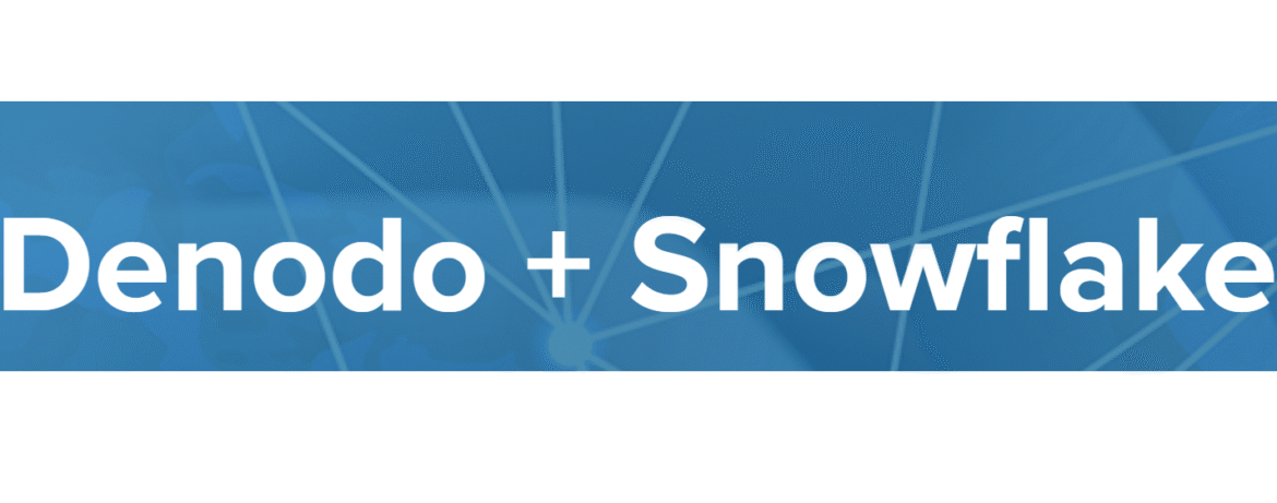 Denodo blir Snowflake Financial Services-partner