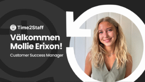Time2Staff anställer Mollie Erixon som Customer Success Manager