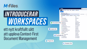M-Files introducerar Workspaces