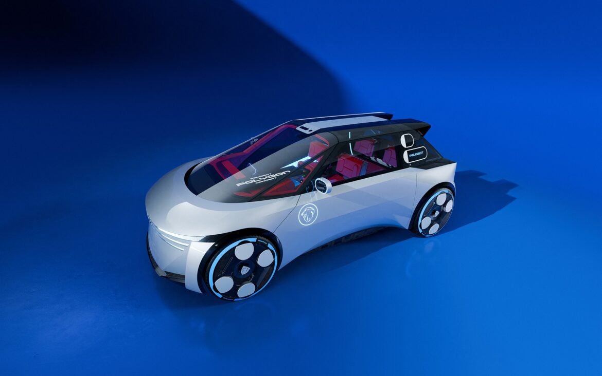 Peugeot Polygon Concept – framtidens körglädje
