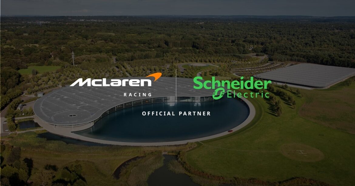 Schneider Electric officiell partner till McLaren Racing