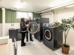 Sveafastigheter minskar energiförbrukningen med nya, energieffektiva tvättstugor från PODAB