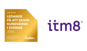 itm8 rankas bland Sveriges fem främsta inom Infrastruktur och Drift i Radar Leverantörskvalitet 2026