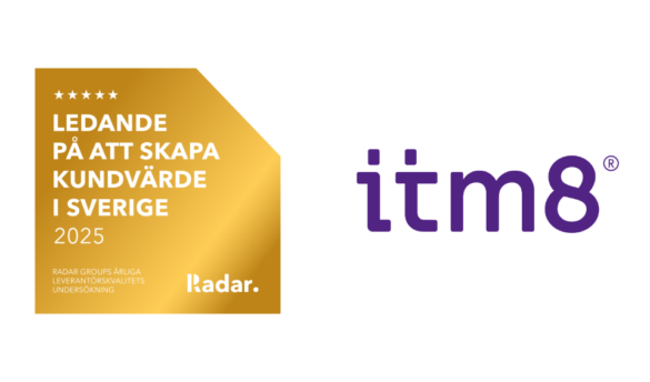 itm8 rankas bland Sveriges fem främsta inom Infrastruktur och Drift i Radar Leverantörskvalitet 2026