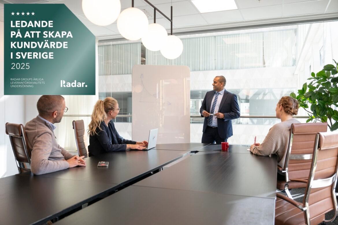 IT-Total stärker sin position med tre topplaceringar i Radars leverantörsutvärdering