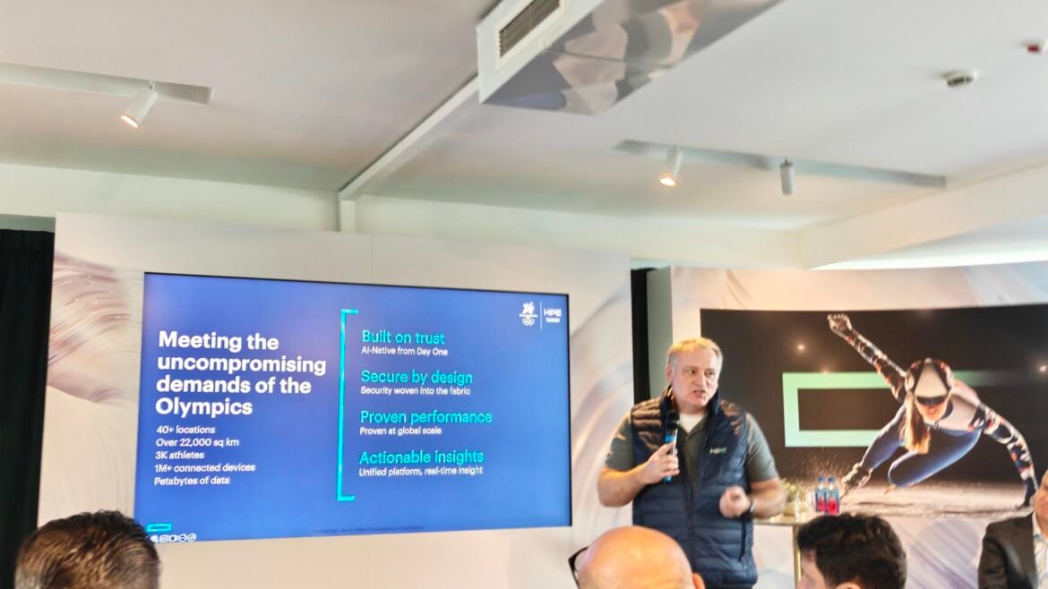 HPE partnerskapet med  Milano Cortina 2026: När nätverk och AI säkrar olympiska upplevelser