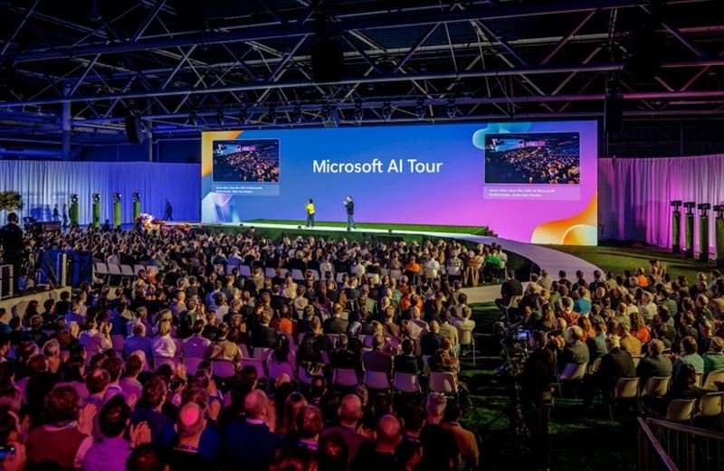 IT-Total på Microsoft AI Tour i Stockholm