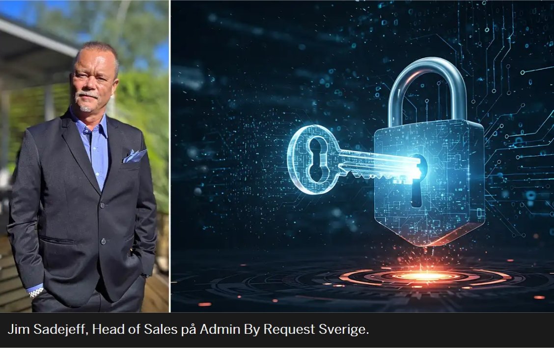 Cybersäkerhetsbolaget Admin By Request påpekar mänskliga faktorn felar