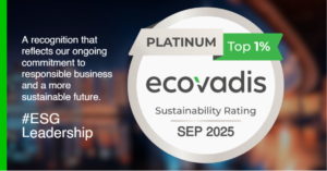 Epson uppnår EcoVadis Platinum-betyg för hållbarhet för andra året i rad