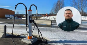 Soltechbolaget E-Mobility färdigställer Dalarnas största laddstation för tung trafik åt Maserfrakt i Borlänge