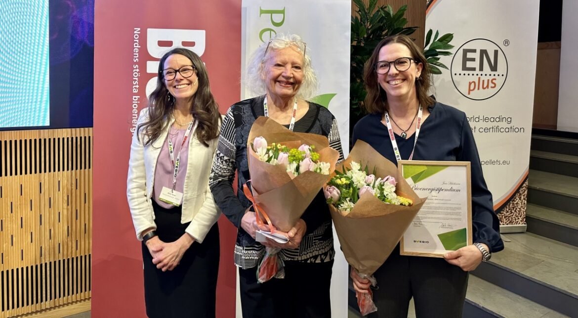 Hon tilldelas Jan Häckners bioenergistipendium 2026