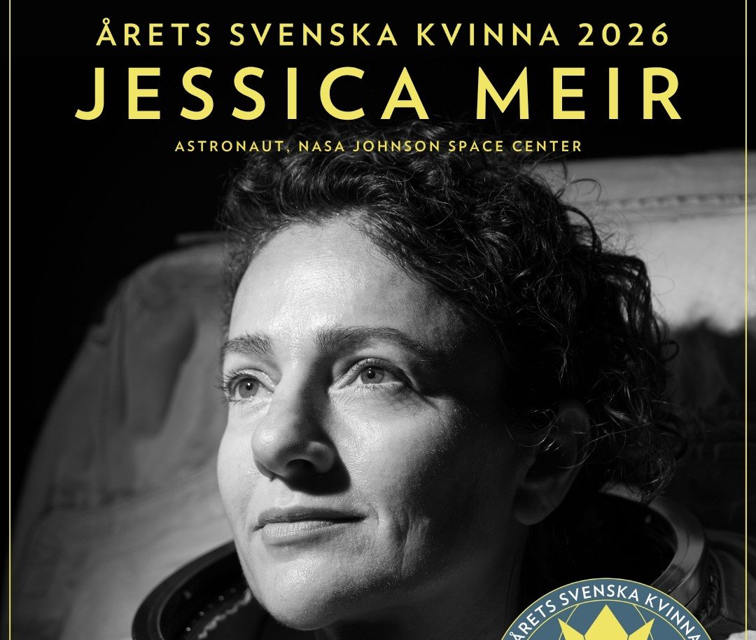 NASA-astronauten Jessica Meir utsedd till Årets Svenska Kvinna 2026