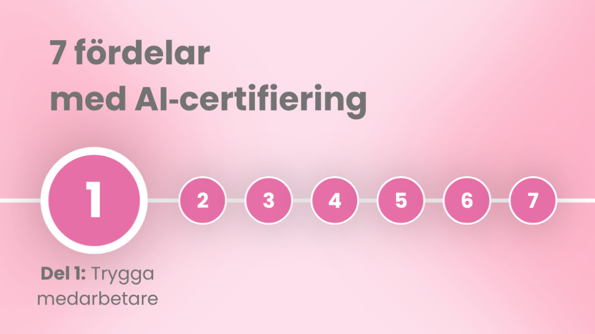 SamCert utforskar AI i praktiken – erfarenheter från vårt senaste AI‑möte