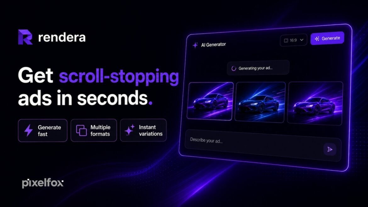AI-plattform för annonsproduktion - Rendera lanseras i betaversion