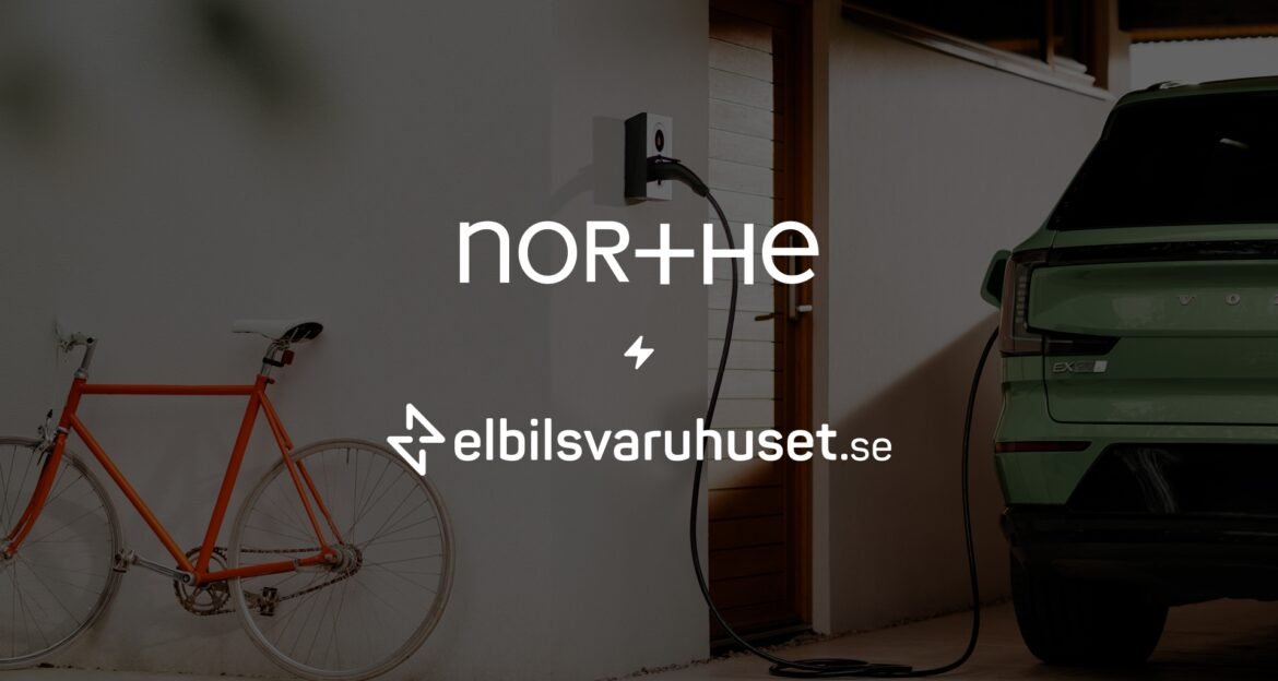 Northe väljer Elbilsvaruhuset som ny installationspartner av laddboxar