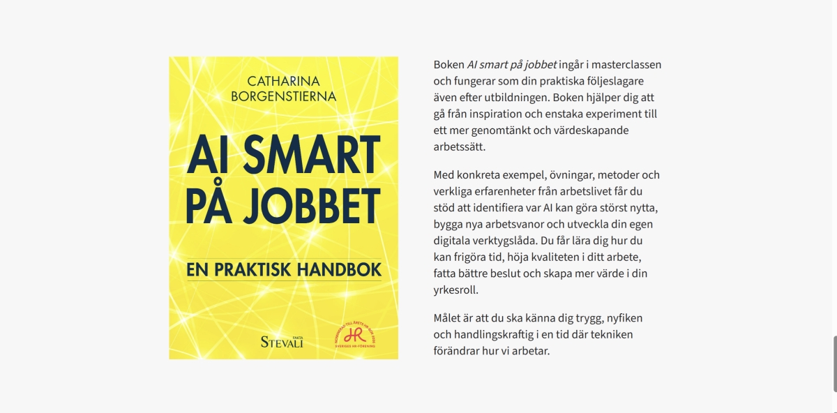 AI som kollega – Praktisk AI för moderna arbetsplatser