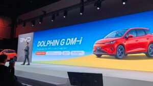 BYD accelererar i Europa – Dolphin i centrum vid pressevent i Berlin BYD accelererar i Europa – Dolphin i centrum vid pressevent i Berlin