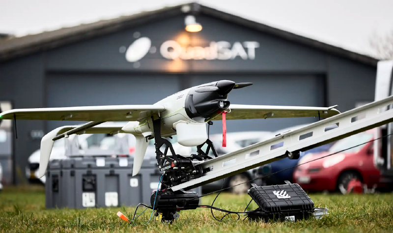 Prevas hjälper Quadsat att ta avancerad drönarteknik till skalbar produktion