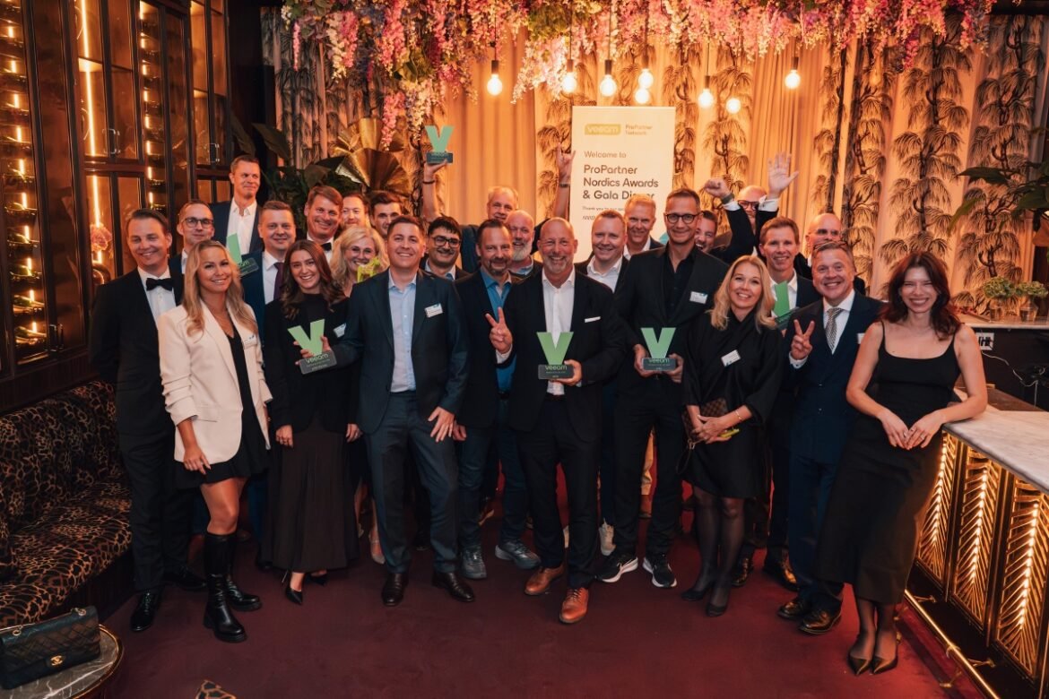 Veeam prisar ledande nordiska partner under ProPartner Awards 2025