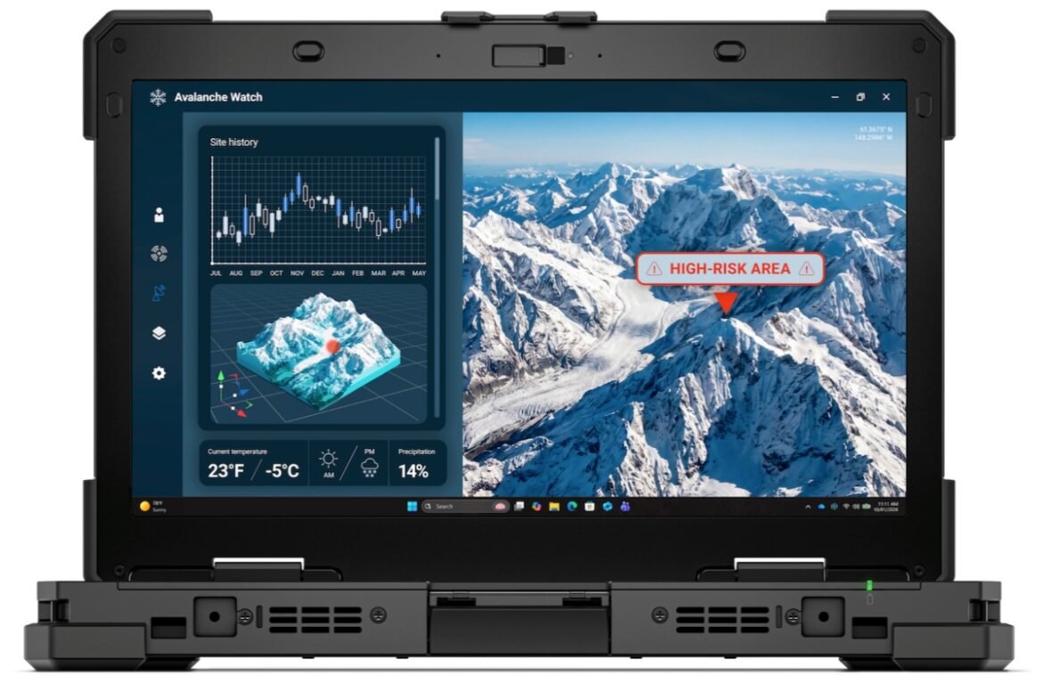Dell lanserar Dell Pro Rugged 13 Extreme – liten, helrobust AI-dator för fältbruk
