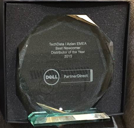 Tech Data Europa erhöll utmärkelse på Dell Solutions Conference 2015