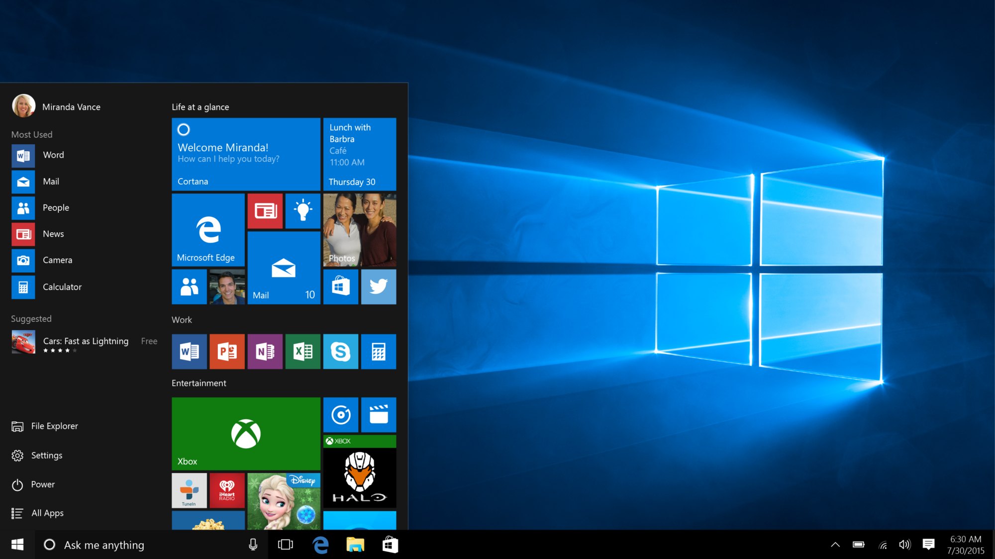 Windows 10 – ”En ny era av Windows börjar idag”