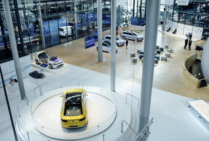 Volkswagens transparenta fabrik i Dresden