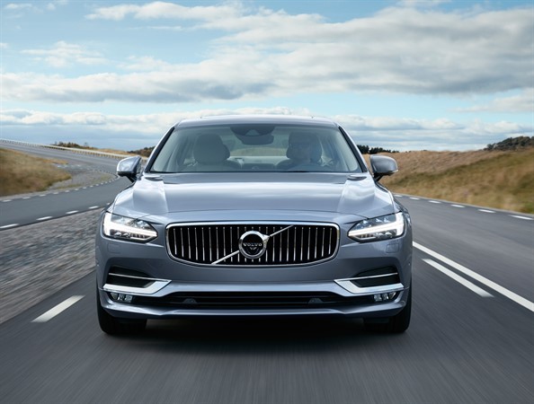 Volvo Cars tar plats i segmentet för premiumsedaner med nya Volvo S90