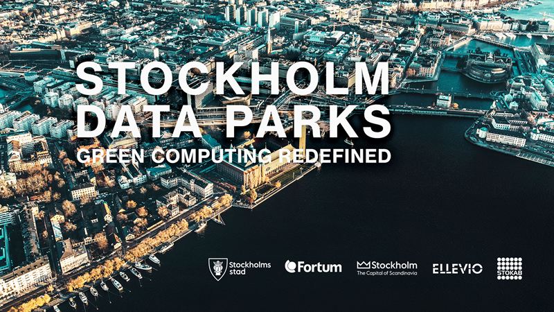 Stockholm nytt centrum för nästa generations hållbara datahallar