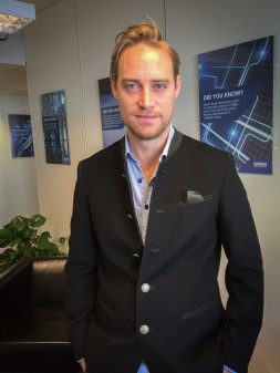 Axel Banér är ny Business Account Manager på Epson