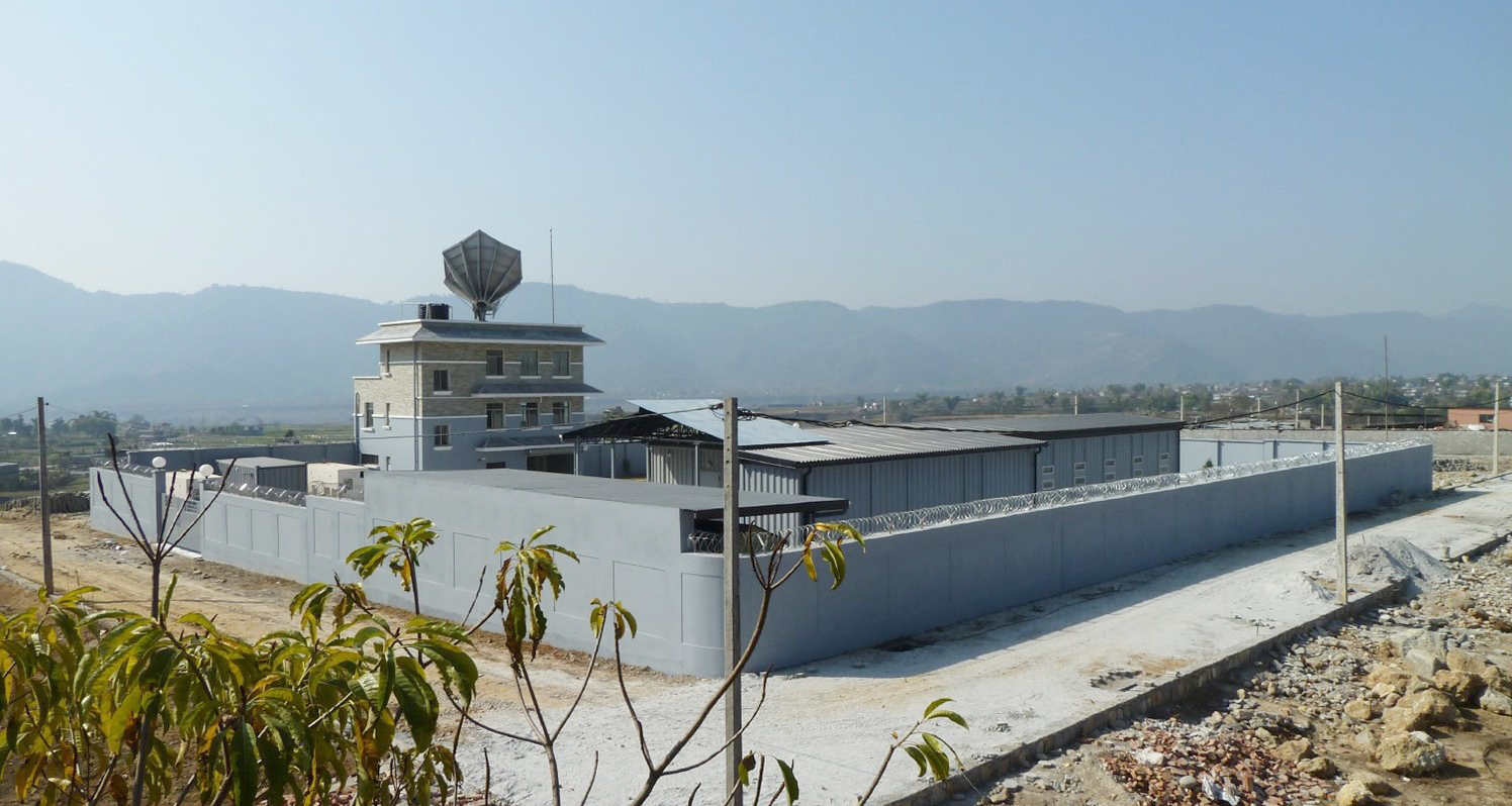 Prefabricerat datacenter till Nepal