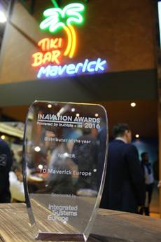 Tech Data Maverick utsedd till “Distributor of the Year” på årets InAVation Awards-gala
